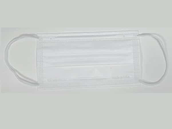 ASTM Level 3, Disposable Face Mask, Made in USA, 3 layer, ear looped, White